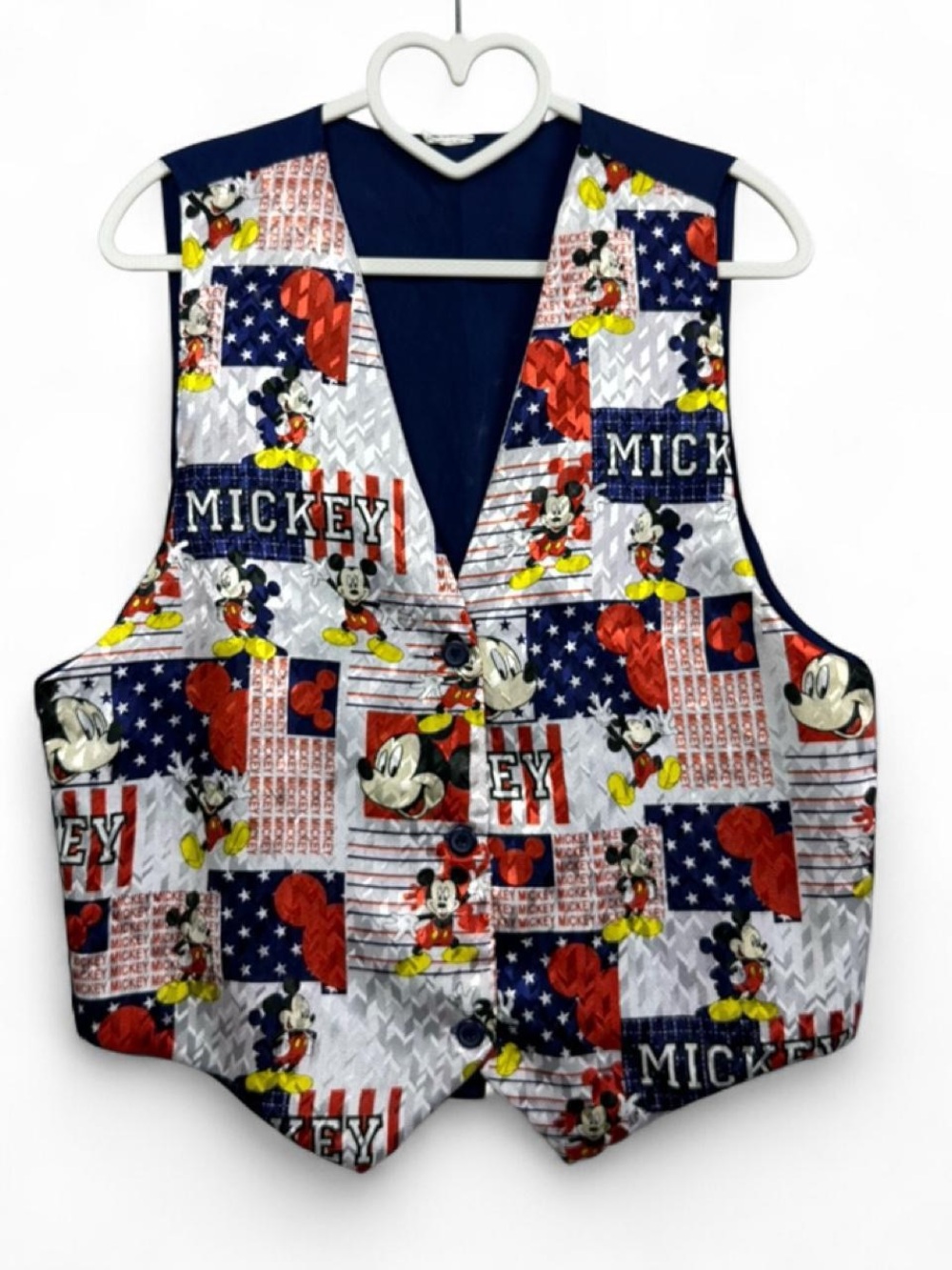 Mickey Mouse American flag vest